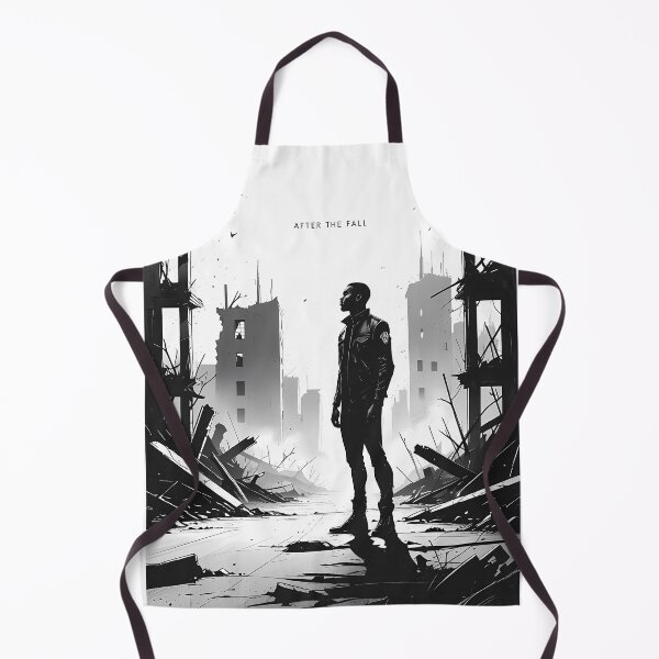 Item preview, After the Fall — Post-Apocalyptic Minimalist Print | Dark Solitude Art designed and sold by MonteLines.