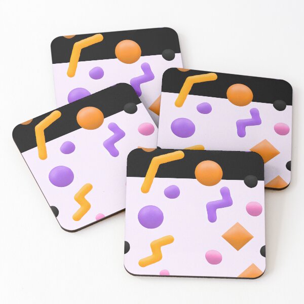 Item preview, Playful Midcentury Geometrics with Teal and Mustard designed and sold by Piotrek0001.