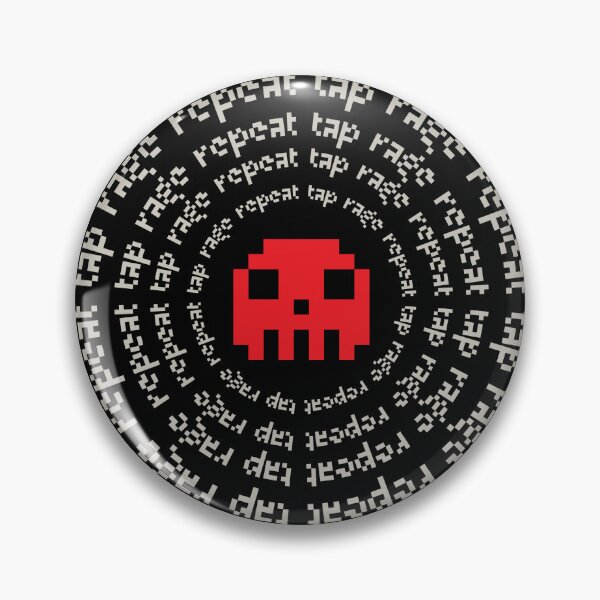 Item preview, Tap Rage Repeat: Not a Noob Just Emotionally Unstable designed and sold by KomixsDesign.