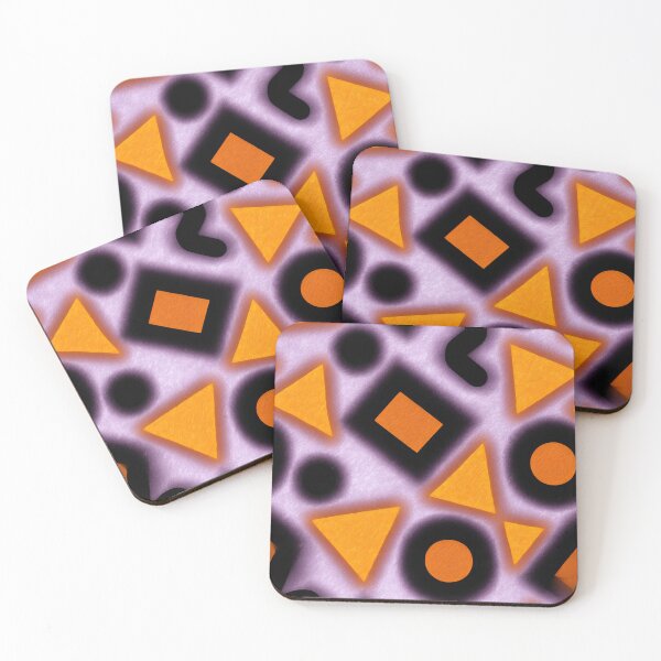 Item preview, Vintage Abstract Pattern with Midcentury Color Blocking designed and sold by Piotrek0001.