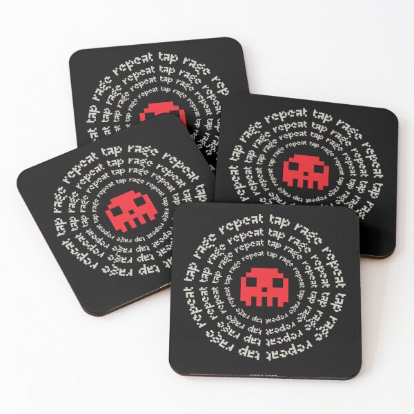 Item preview, Tap Rage Repeat: Not a Noob Just Emotionally Unstable designed and sold by KomixsDesign.