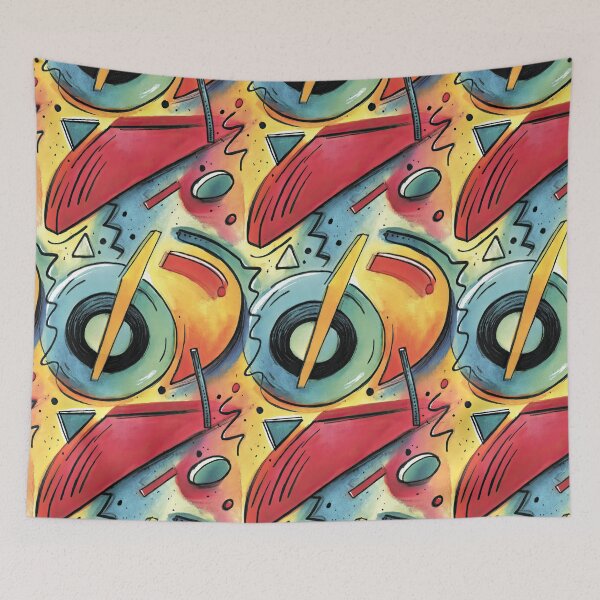 Item preview, Classic 60s Style Shapes and Vintage Textures designed and sold by Piotrek0001.