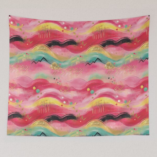Item preview, Abstract Retro Pattern with Muted Modern Colors designed and sold by Piotrek0001.