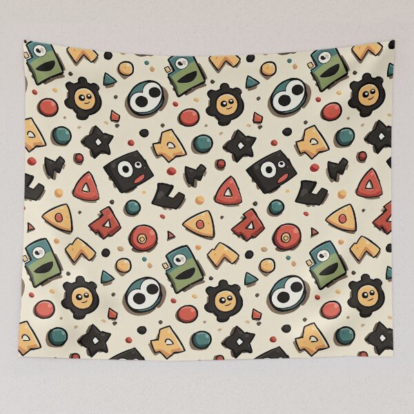 Item preview, Playful Organic Geometry with Muted Earthy Colors designed and sold by Piotrek0001.