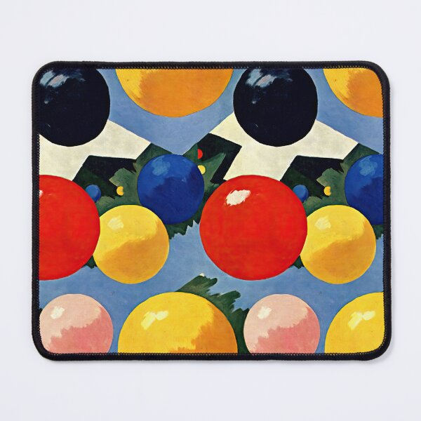 Item preview, Stylish Midcentury Pattern in Teal and Mustard designed and sold by Piotrek0001.