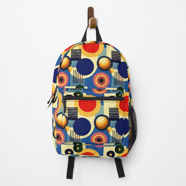 Item preview, Abstract Wall Art in 50s Color Style designed and sold by Piotrek0001.