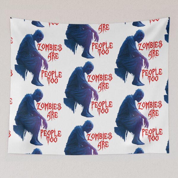 Item preview, Zombies Are People Too (Just... Decomposing Ones) designed and sold by Ignorant-Artist.