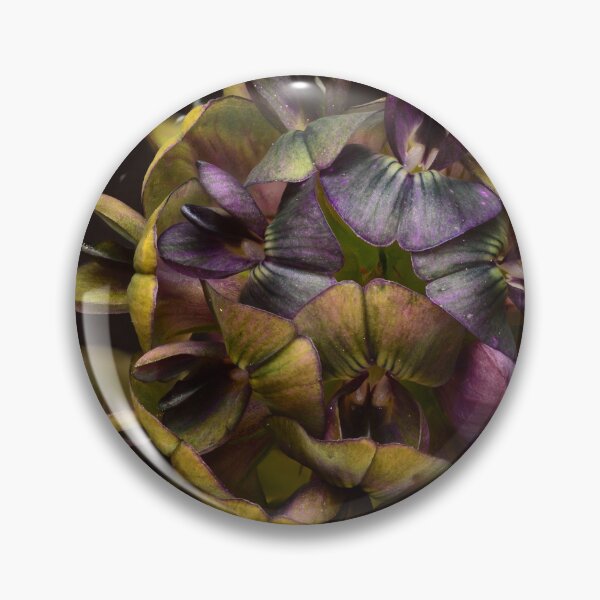 Item preview, Alfalfa Flower Macro – Green-Violet Geometry designed and sold by Goiko7Margarita.