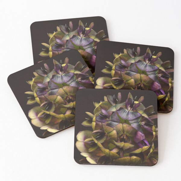 Item preview, Alfalfa Flower Macro – Green-Violet Geometry designed and sold by Goiko7Margarita.