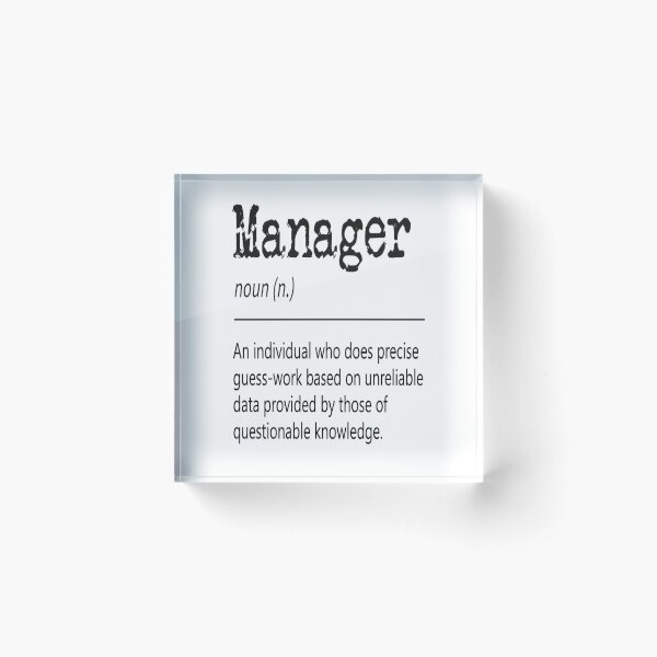 Item preview, A gift for manager! designed and sold by UniqueTrick.