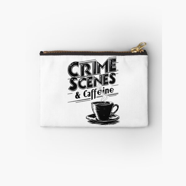 Item preview, True Crime Coffee Lover Vintage Art Mystery Book Club Black Text designed and sold by adlibmaria.