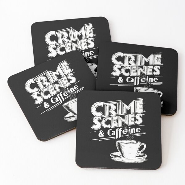 Item preview, True Crime Coffee Lover Vintage Art Mystery Book Club designed and sold by adlibmaria.