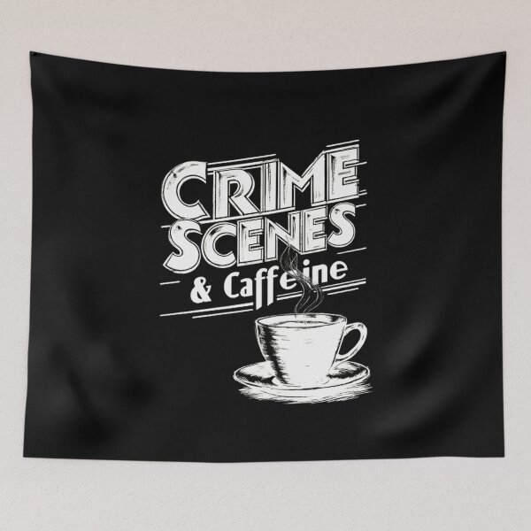 Item preview, True Crime Coffee Lover Vintage Art Mystery Book Club designed and sold by adlibmaria.