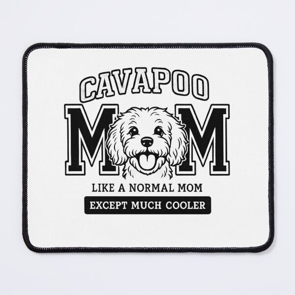 Item preview, Cavapoo Mom Cool Dog Illustration Design designed and sold by haitrieuic96.