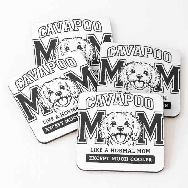 Item preview, Cavapoo Mom Cool Dog Illustration Design designed and sold by haitrieuic96.