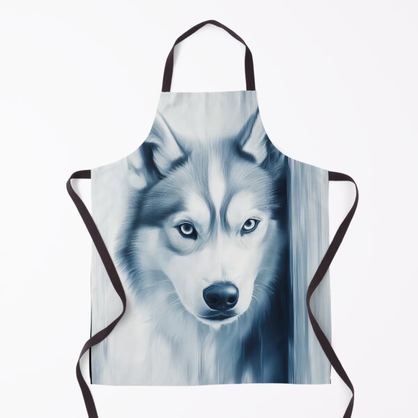 Item preview, Blue Husky Portrait designed and sold by PetsArt.