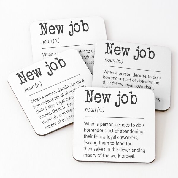 Item preview, New Job! designed and sold by UniqueTrick.