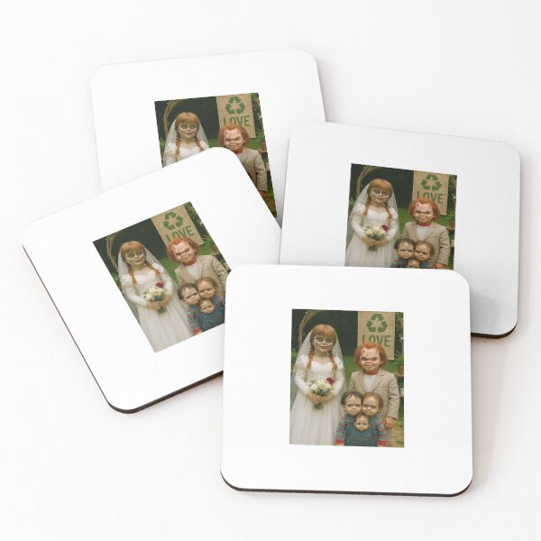 Item preview, Chucky annabelle horror love birthday funny prank meme gift weird birthday designed and sold by CheeseBlueprint.