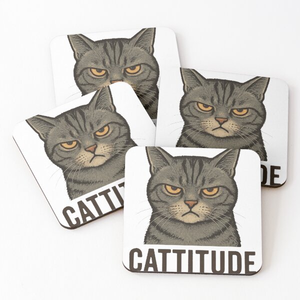 Item preview, Cattitude designed and sold by E.Tee.