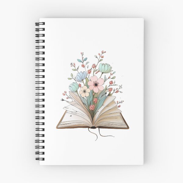 Item preview, Flowers Growing from a Book designed and sold by brain-cell.