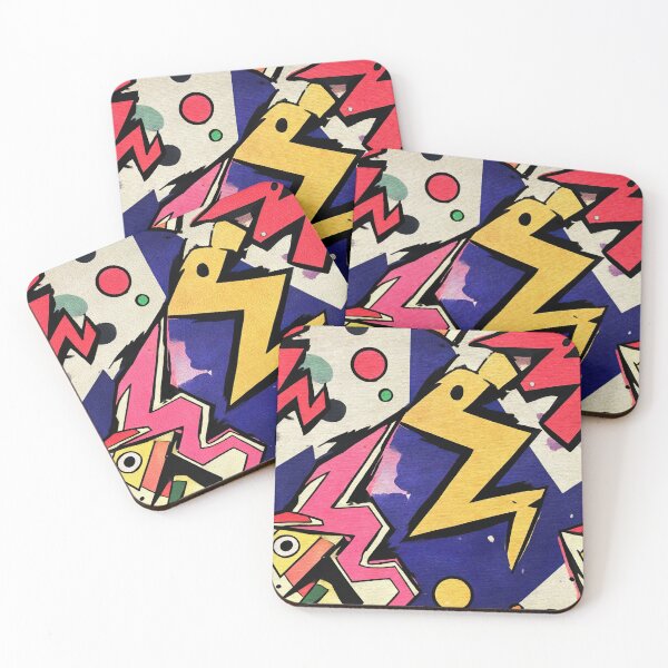 Item preview, Warm Colored Midcentury Pattern for Retro Interiors designed and sold by Piotrek0001.
