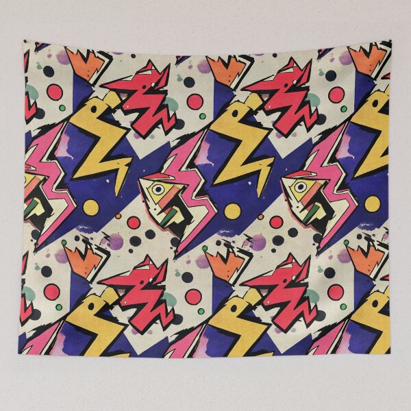 Item preview, Warm Colored Midcentury Pattern for Retro Interiors designed and sold by Piotrek0001.
