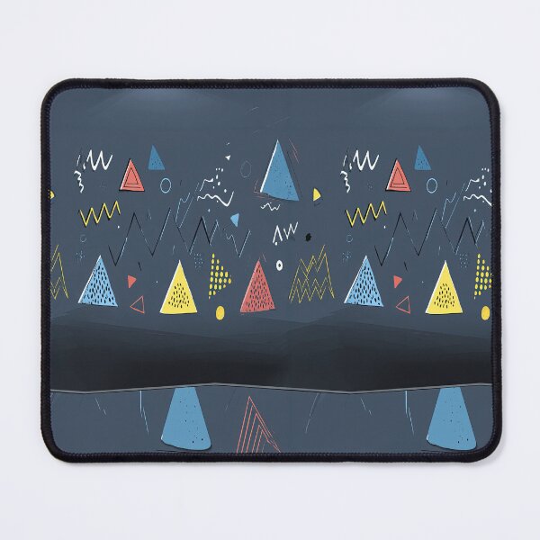 Item preview, Retro Shapes Floating in Vintage Color Atmosphere designed and sold by Piotrek0001.