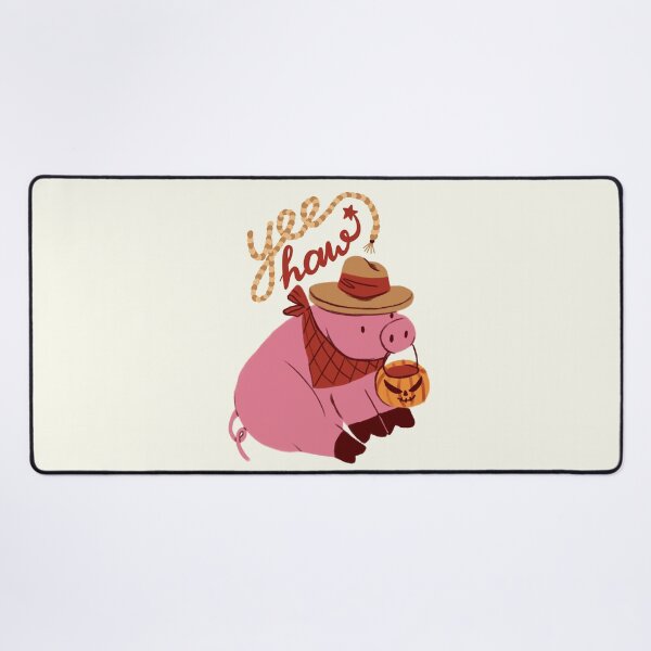Item preview, Yeehaw! Cute Halloween Pig as western cowboy Pet Costume designed and sold by Dark & Darling.