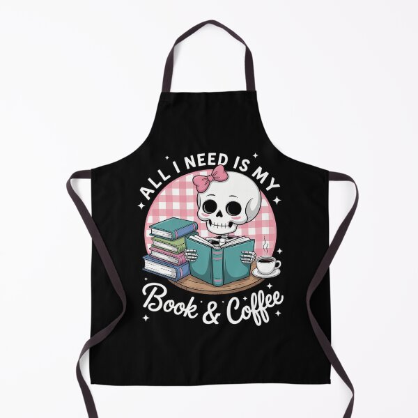 Item preview, Book Lovers All I Need Is Books And Coffee designed and sold by DoorwayThreads.