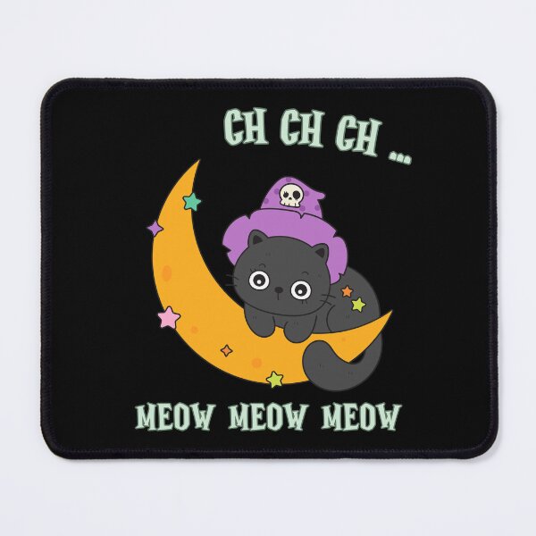 Item preview, Ch Ch Ch Meow Meow Meow - Funny Halloween Cat designed and sold by GRABAPSHOP.