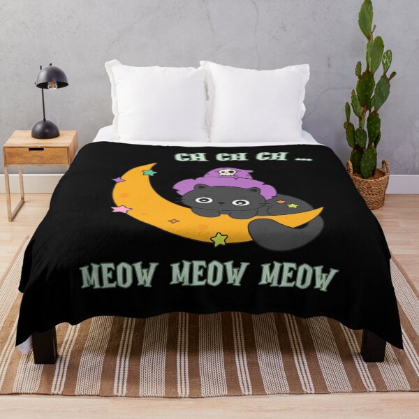 Item preview, Ch Ch Ch Meow Meow Meow - Funny Halloween Cat designed and sold by GRABAPSHOP.