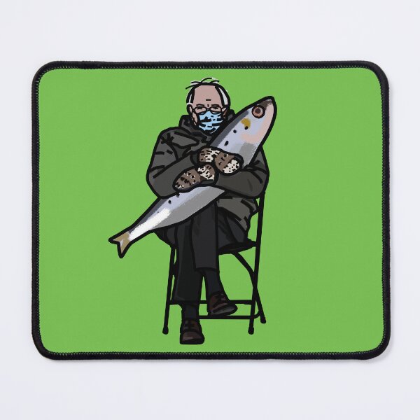 Item preview, Sardine Girl Summer Bernie Sanders designed and sold by ellenhenry.