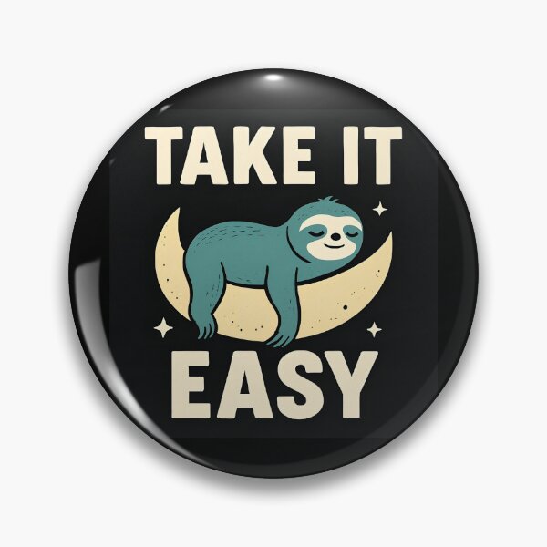 Item preview, Sleepy Sloth on Moon Quote Art designed and sold by Amr Siam.