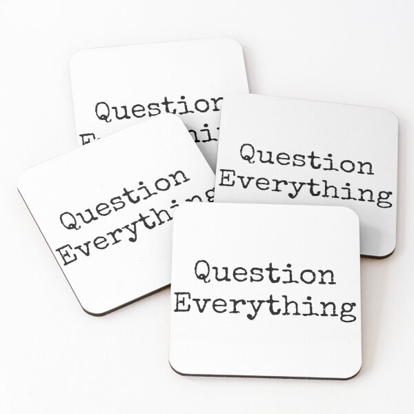 Item preview, Question Everything designed and sold by The Truth.exe.