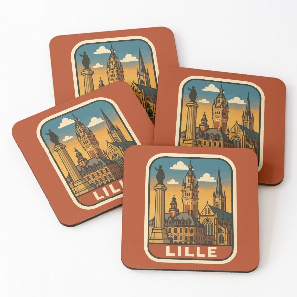Item preview, Lille Travel Souvenir Sticker designed and sold by rogue-design.
