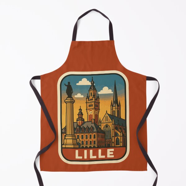 Item preview, Lille Travel Souvenir Sticker designed and sold by rogue-design.