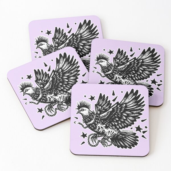 Item preview, Punk Dove: Wings That Break Chains designed and sold by OtonielSala.