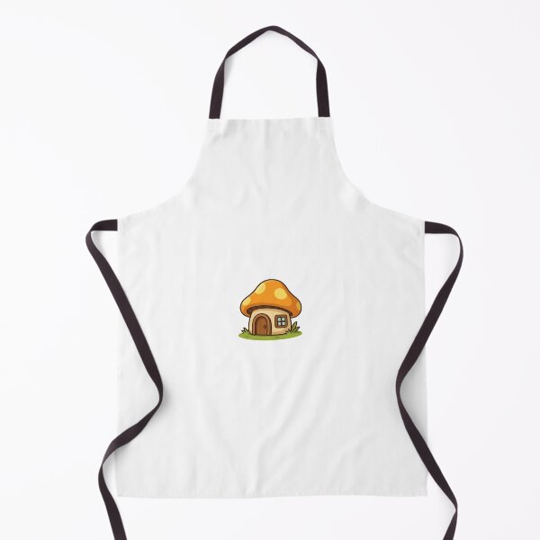 Item preview, Whimsical Mushroom Cottage – Cute Fantasy House Illustration Maplestory designed and sold by Bingerzz' Marketplace.