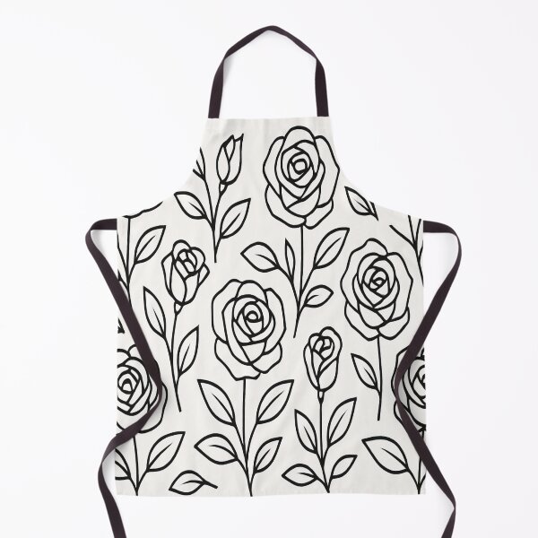 Item preview, Roses – Black Outline designed and sold by CTRL-DECAY.