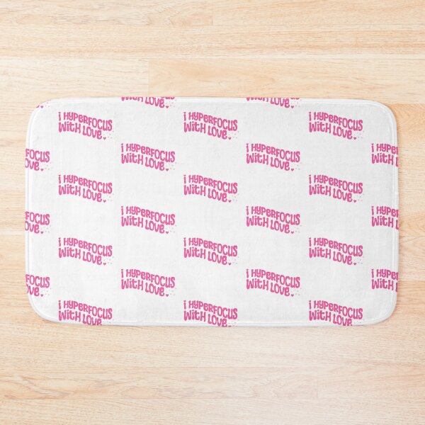 Item preview, I hyperfocus with love designed and sold by pinkyfish1010.