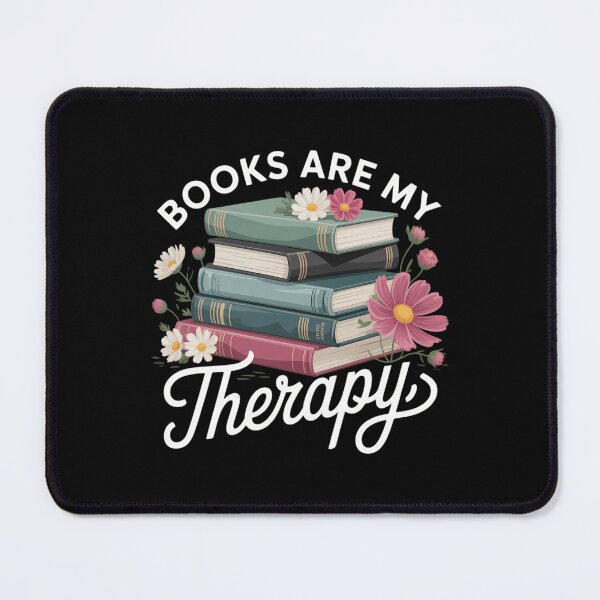 Item preview, Books Are My Therapy Summer Reading Book Lovers designed and sold by DoorwayThreads.