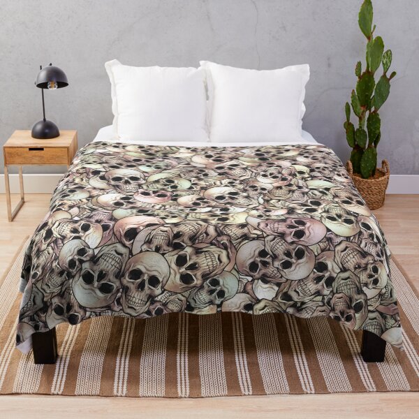 Item preview, Skull Pattern Design - Dark Aesthetic Grunge Horror Art designed and sold by DREAMINGROOSTER.