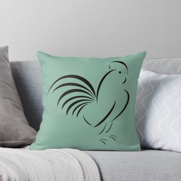 Item preview, Elegant rooster – line art illustration designed and sold by alec-t.