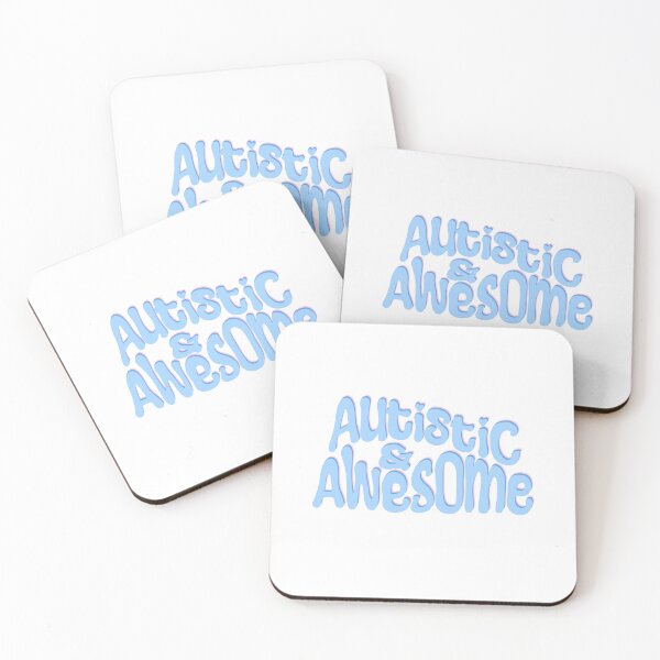 Item preview, Autistic and awesome designed and sold by pinkyfish1010.