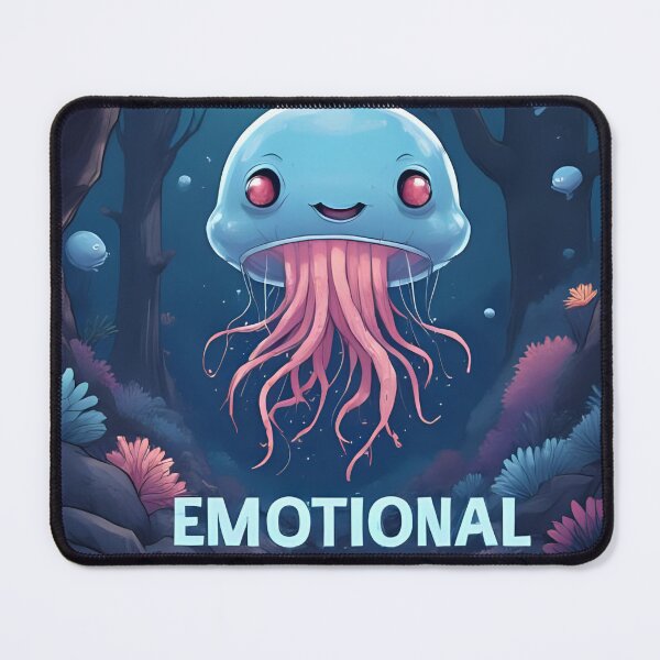 Item preview, Emotional Jellyfish designed and sold by FishFriends.