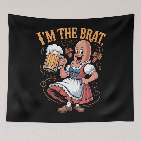 Item preview, Bratwurst Funny Oktoberfest German designed and sold by DoorwayThreads.