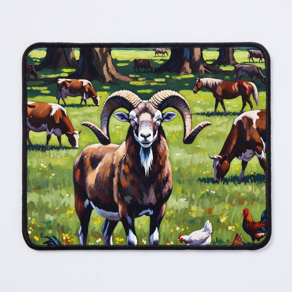 Item preview, Majestic Ram: Farm Life - Scythianshead design designed and sold by Scythianshead .