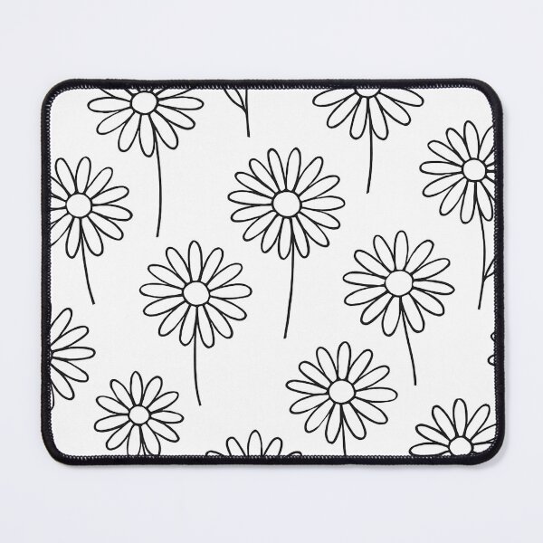 Item preview, Daisy – Black Outline designed and sold by CTRL-DECAY.