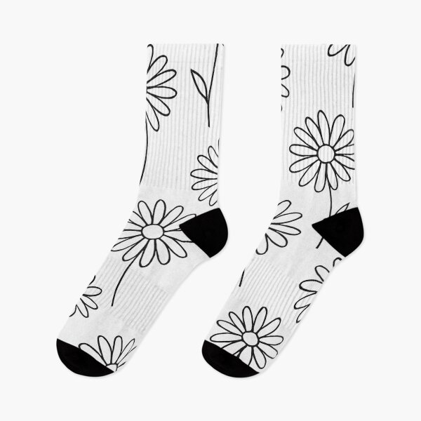 Item preview, Daisy – Black Outline designed and sold by CTRL-DECAY.