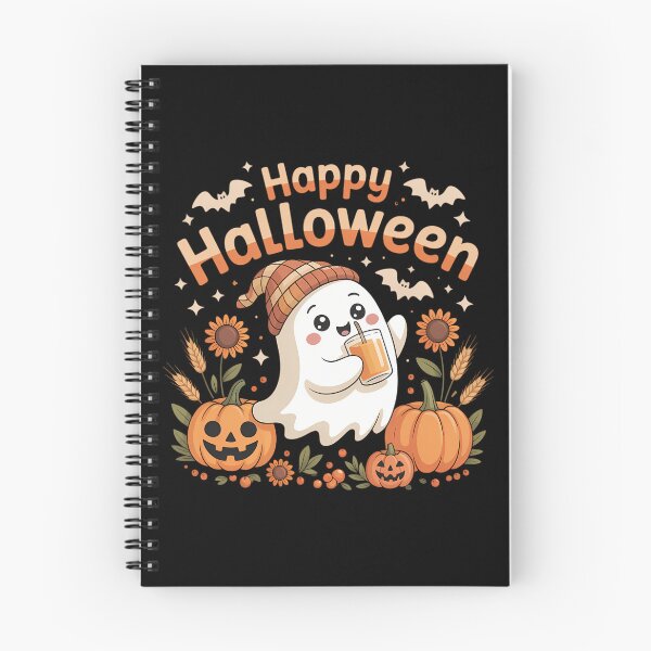 Item preview, Cute Ghost Reading Book Lovers Halloween Ghost Coffee designed and sold by DoorwayThreads.